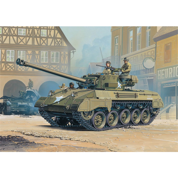 WW2 - Américain M18 Hellcat Tank Destroyer Photo Stock - Alamy
